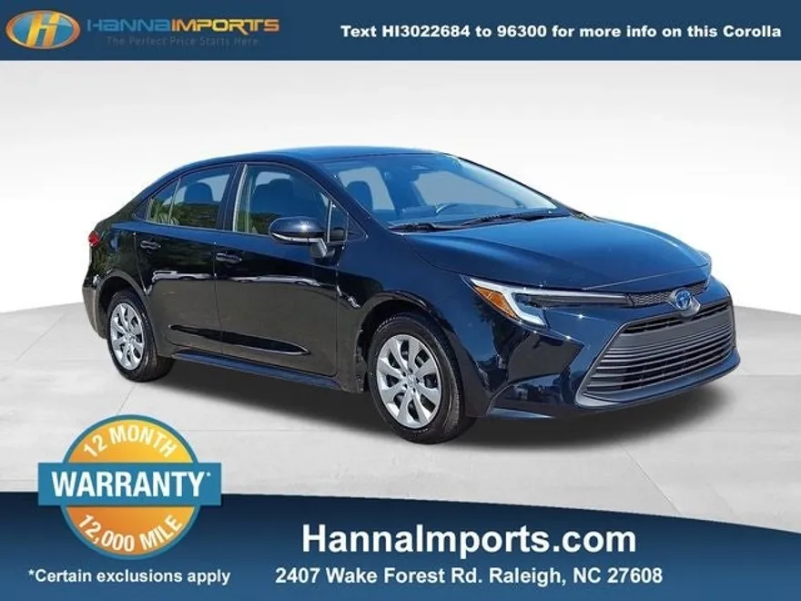 2024 Toyota Corolla Hybrid LE photo 1