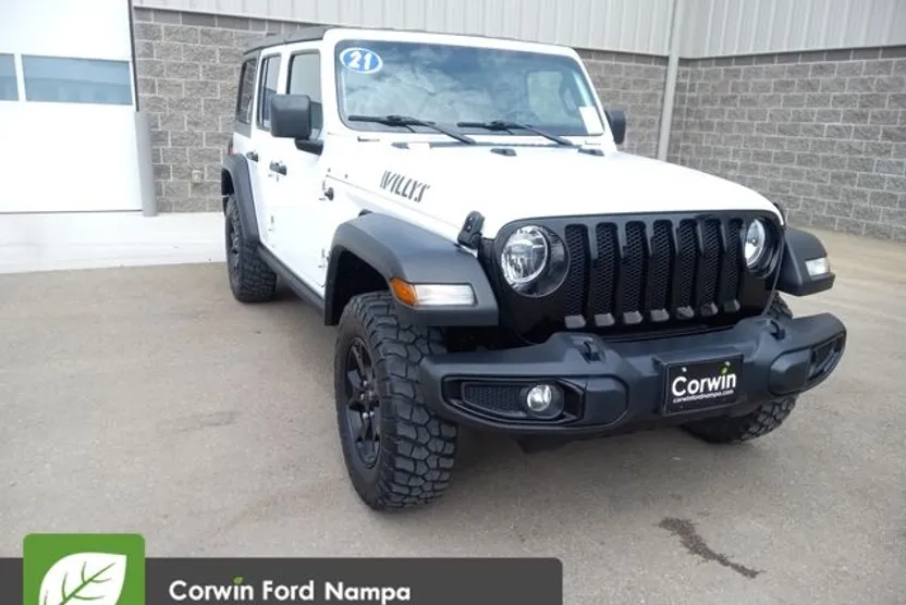 2021 Jeep Wrangler Unlimited Willys photo 1