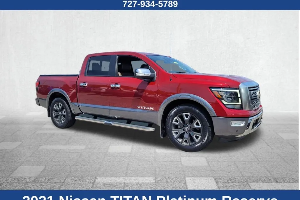 2021 Nissan Titan Platinum Reserve photo 1