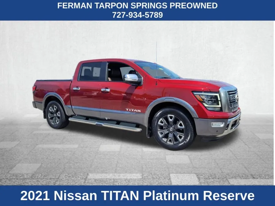 2021 Nissan Titan Platinum Reserve photo 1
