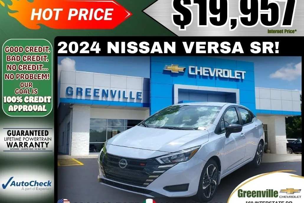 2024 Nissan Versa SR photo 1