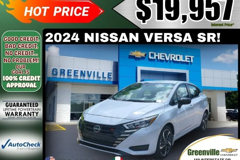 2024 Nissan Versa SR photo 1