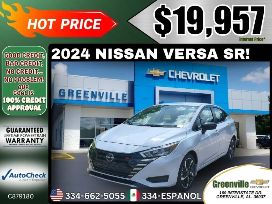 2024 Nissan Versa SR photo 1