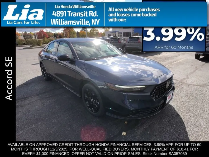 2025 Honda Accord SE photo 1