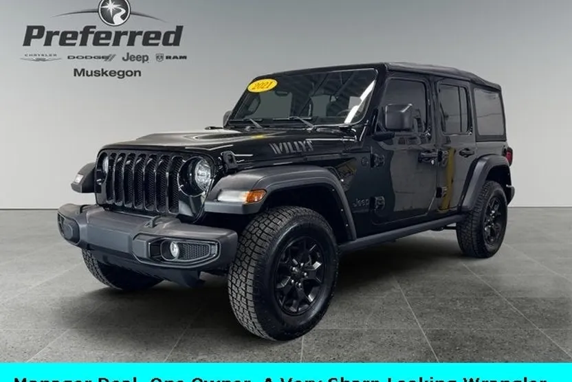 2021 Jeep Wrangler Unlimited Willys Sport photo 1