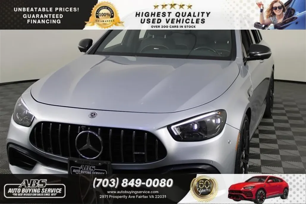 2021 Mercedes Benz E AMG 63 S photo 1