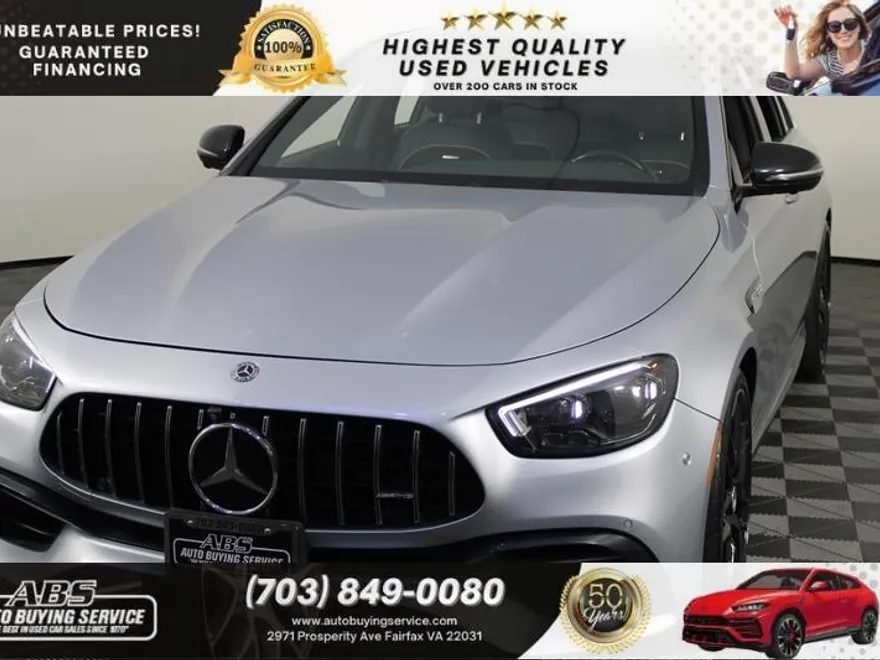 2021 Mercedes Benz E AMG 63 S photo 1