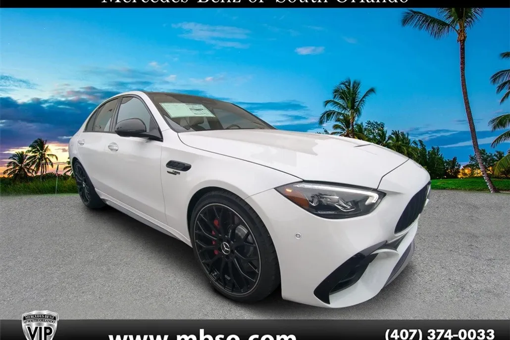 2025 Mercedes Benz C 63 S AMG photo 1