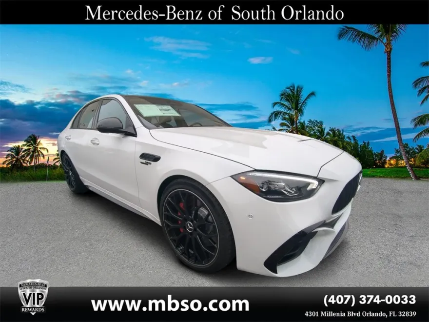 2025 Mercedes Benz C 63 S AMG photo 1