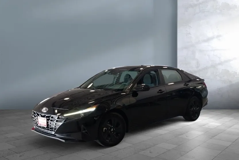 2023 Hyundai Elantra Hybrid Blue photo 1