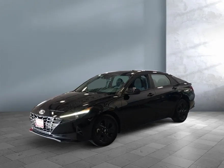 2023 Hyundai Elantra Hybrid Blue photo 1