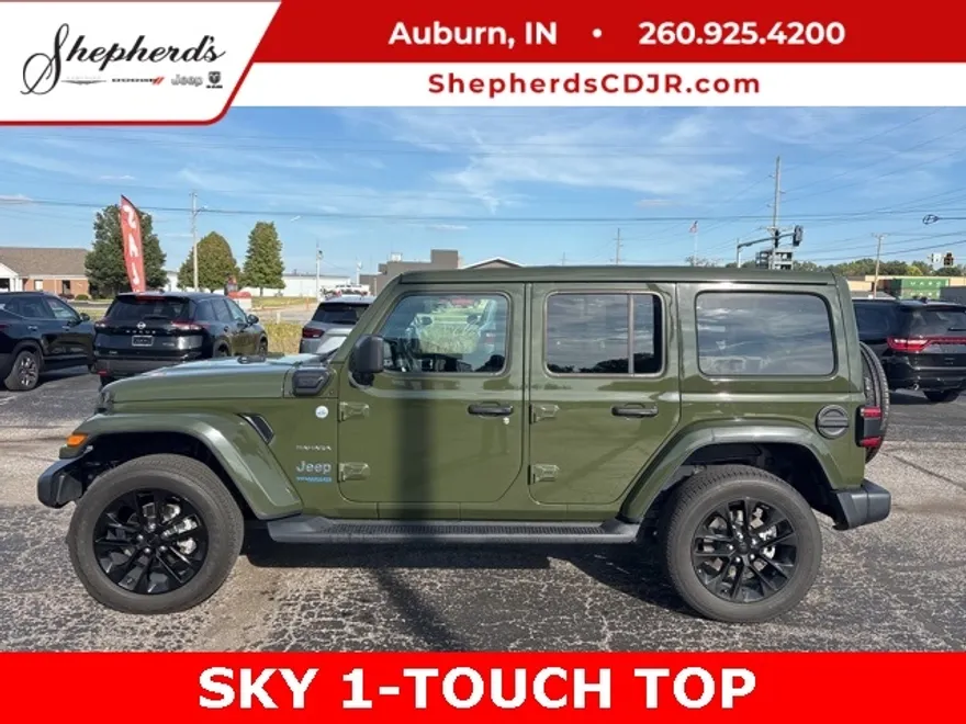2021 Jeep Wrangler Unlimited Sahara 4xe photo 1
