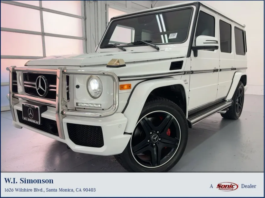 2016 Mercedes Benz G AMG 63 photo 1