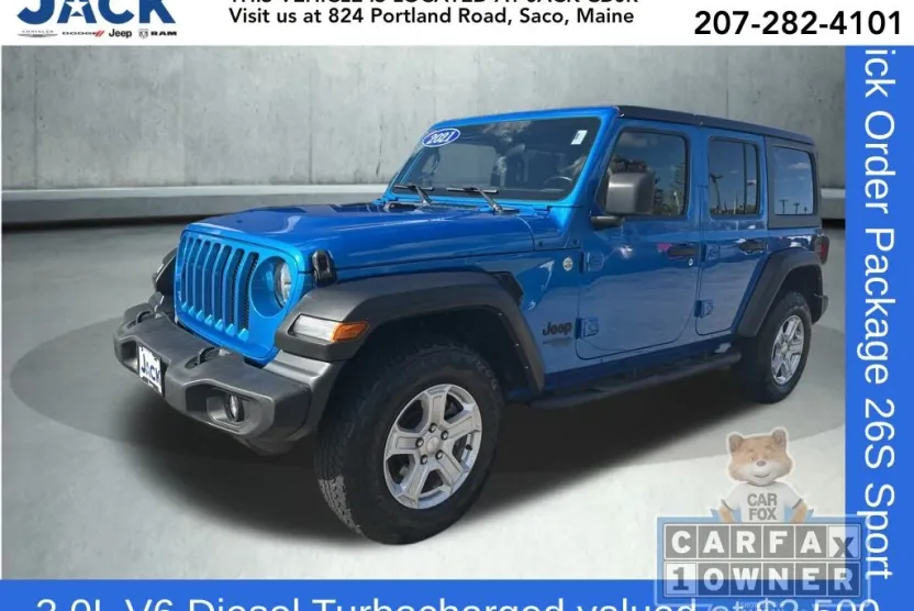 2021 Jeep Wrangler Unlimited Sport S photo 1