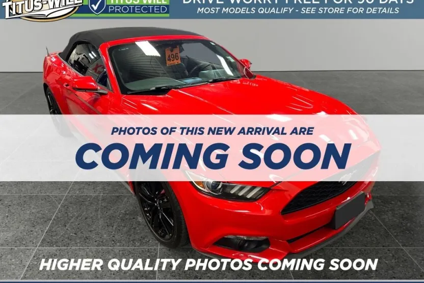 2016 Ford Mustang EcoBoost Premium photo 1