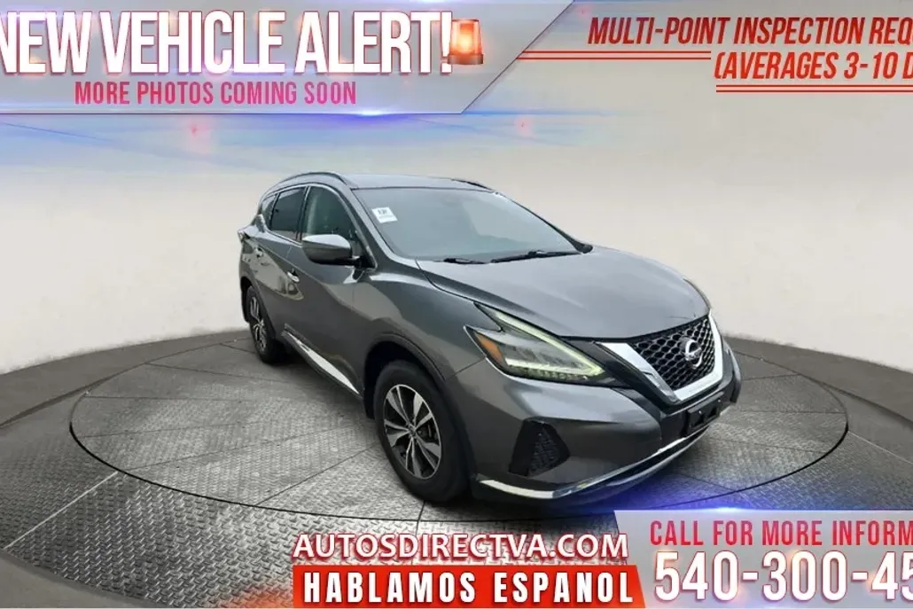 2020 Nissan Murano SV photo 1