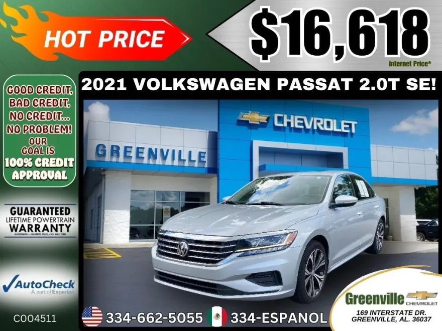 2021 Volkswagen Passat 2.0T SE photo 1