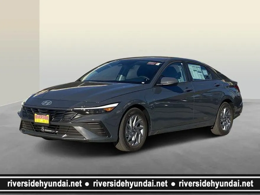 2025 Hyundai Elantra Hybrid Blue photo 1
