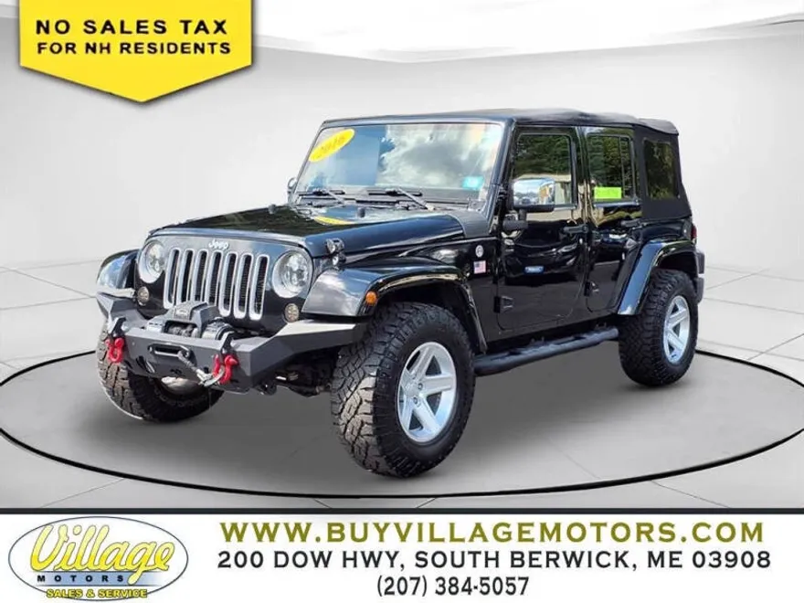 2016 Jeep Wrangler Unlimited Sahara photo 1