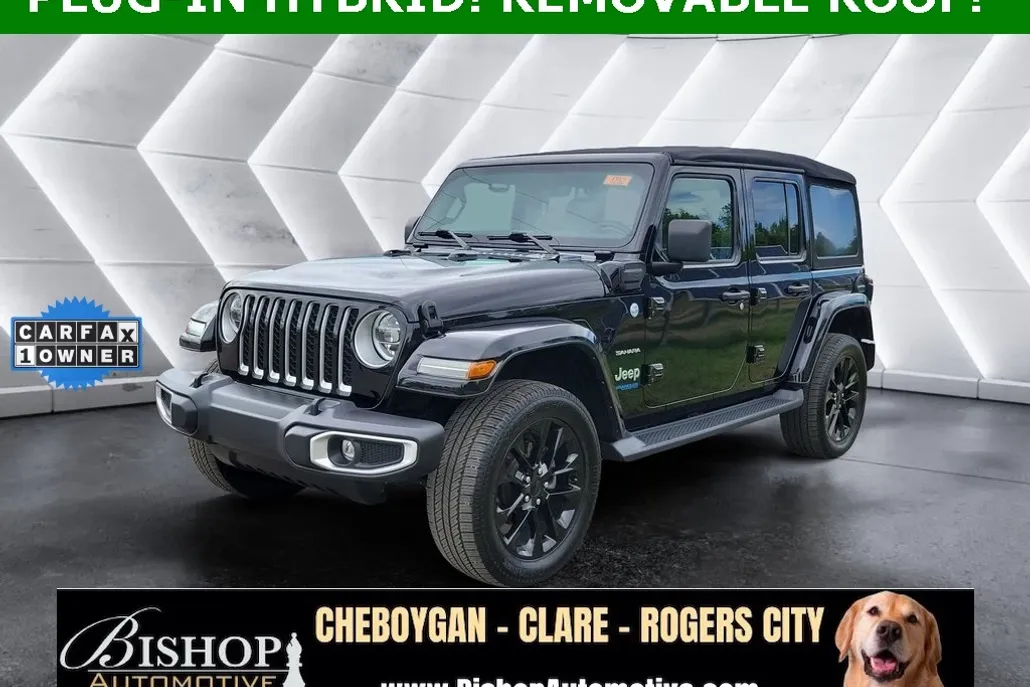 2021 Jeep Wrangler Unlimited Sahara 4xe photo 1