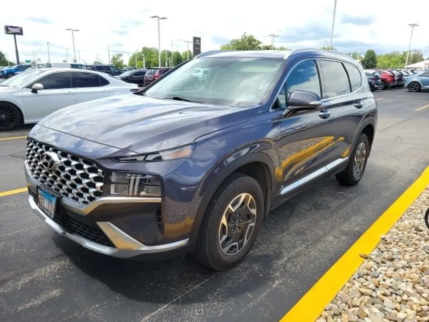 2022 Hyundai Santa Fe Blue photo 1