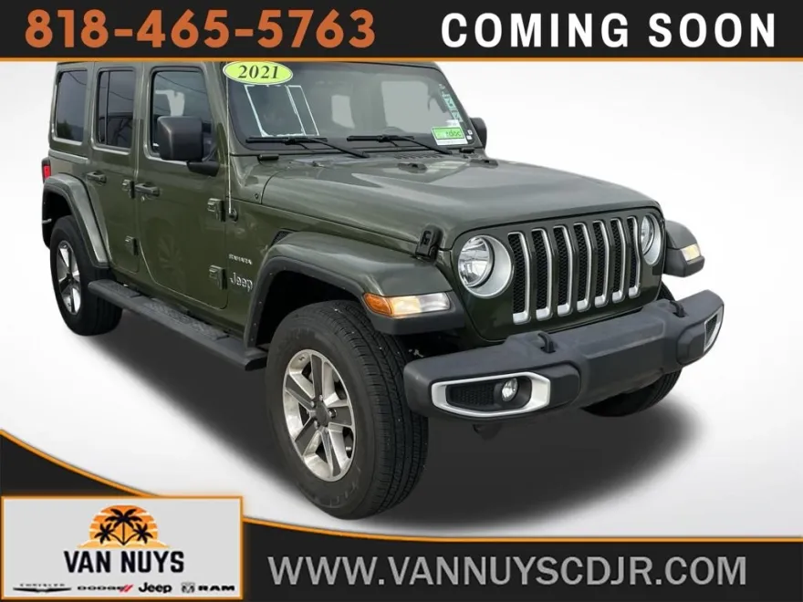 2021 Jeep Wrangler Unlimited Sahara photo 1