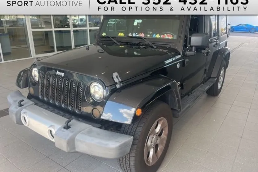2013 Jeep Wrangler Sahara photo 1