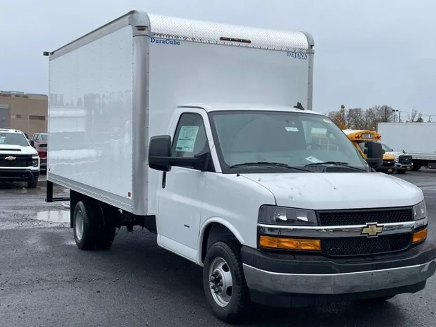 2023 Chevrolet Express 3500 Cutaway Work Van photo 1