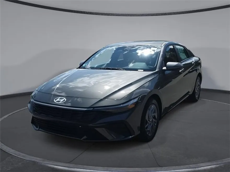 2025 Hyundai Elantra Hybrid Blue photo 1