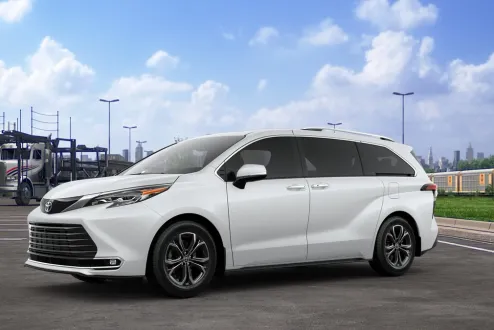 2025 Toyota Sienna Platinum photo 2