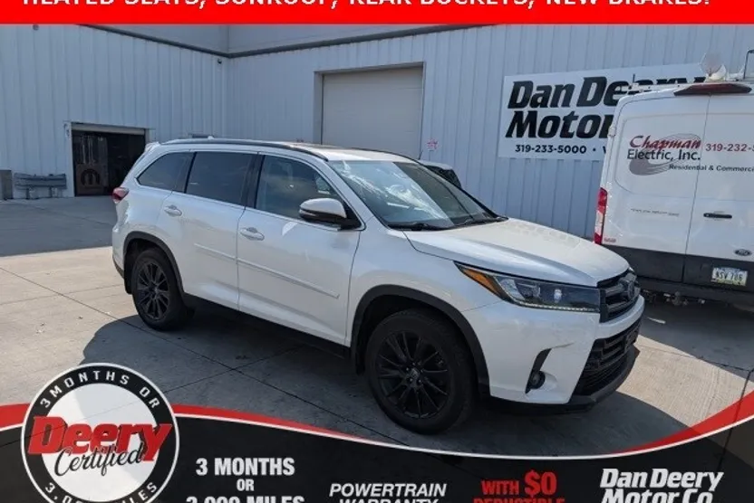 2019 Toyota Highlander SE XLE photo 1