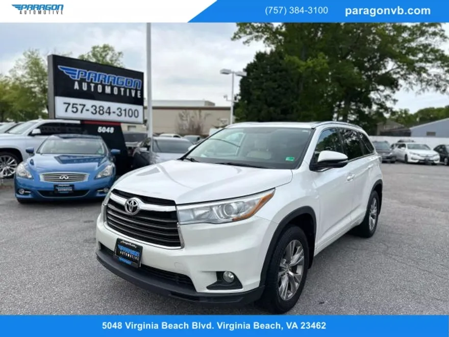 2015 Toyota Highlander XLE Sport photo 1