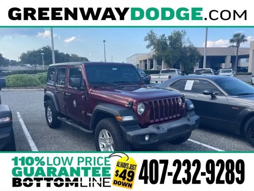 2021 Jeep Wrangler Unlimited Sport photo 1
