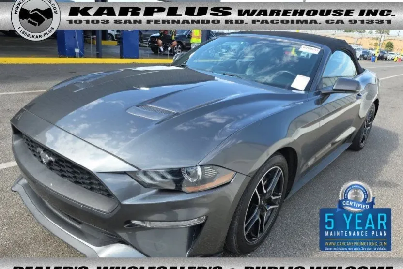 2018 Ford Mustang EcoBoost Premium photo 1