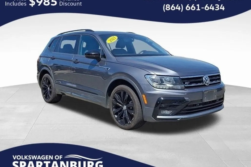 2021 Volkswagen Tiguan SE R-Line Black photo 1