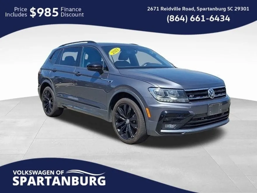 2021 Volkswagen Tiguan SE R-Line Black photo 1