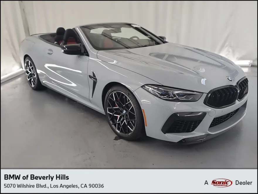 2025 Bmw M8 Competition Convertible photo 1
