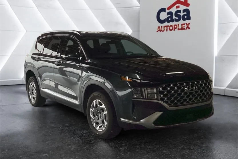 2023 Hyundai Santa Fe Blue photo 1