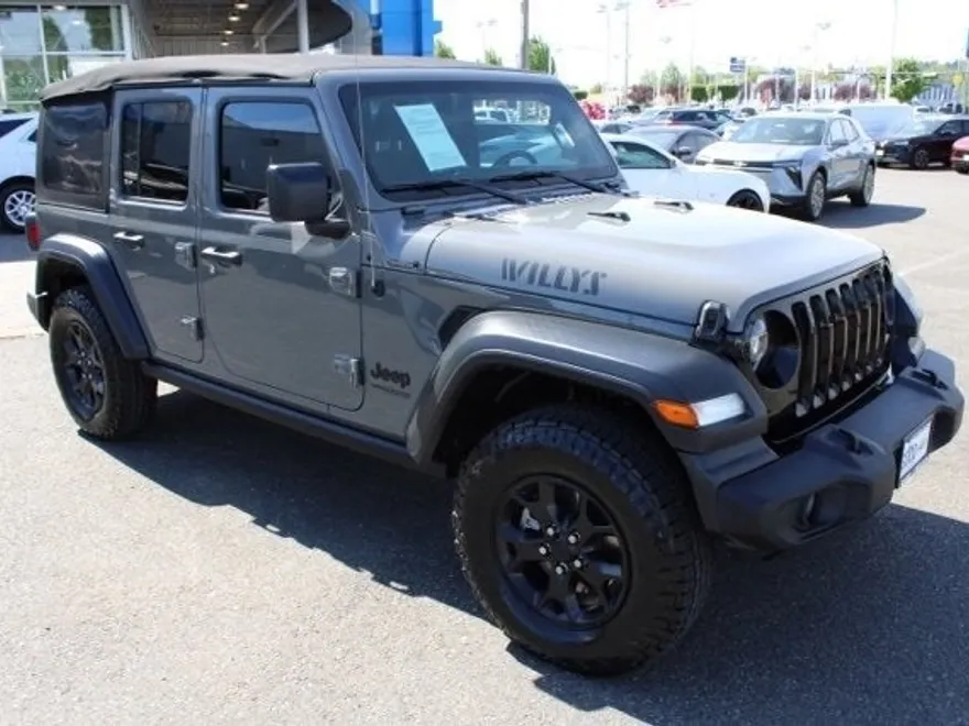 2020 Jeep Wrangler Unlimited Willys photo 1