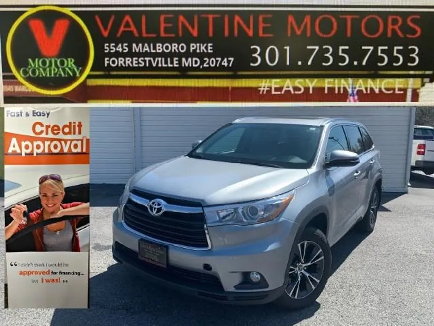 2016 Toyota Highlander XLE photo 1