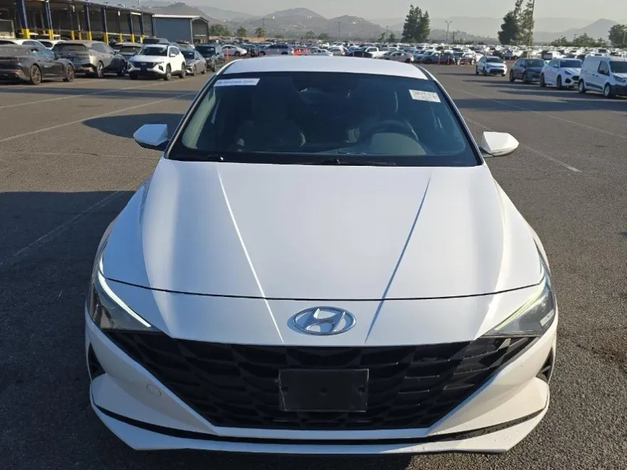 2023 Hyundai Elantra Hybrid Blue photo 1
