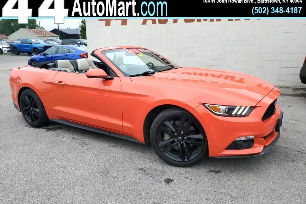 2016 Ford Mustang EcoBoost Premium photo 1