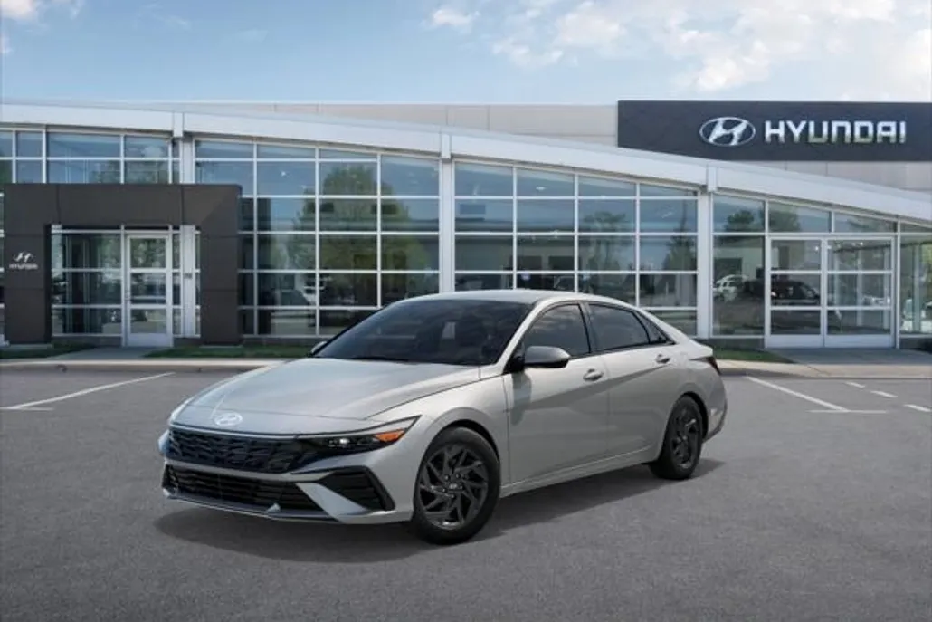 2025 Hyundai Elantra Hybrid Blue photo 1