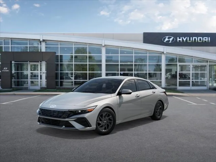 2025 Hyundai Elantra Hybrid Blue photo 1
