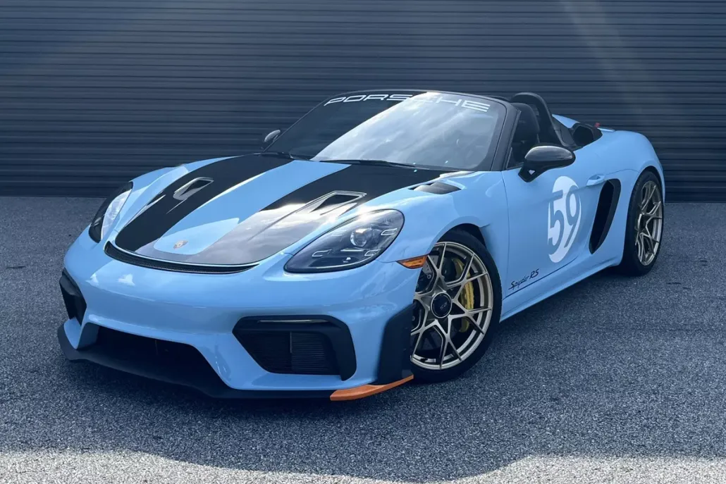 2024 Porsche Boxster Spyder photo 1