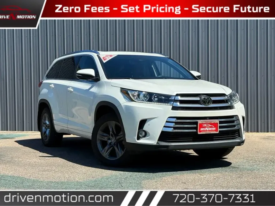 2019 Toyota Highlander Limited Platinum Sport photo 1
