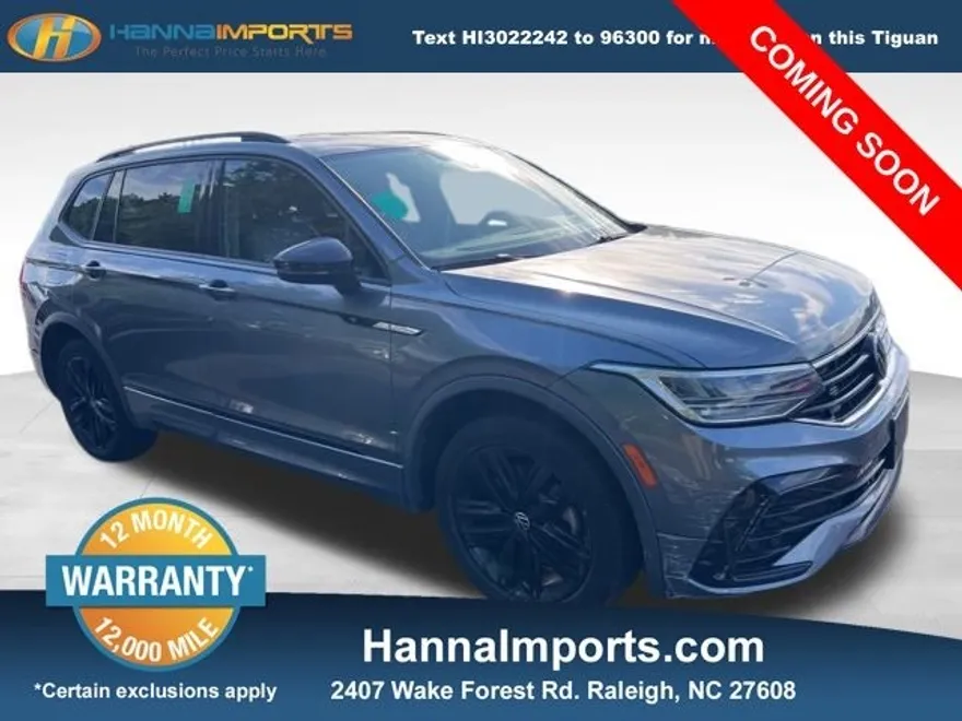 2022 Volkswagen Tiguan SE R-Line Black photo 1