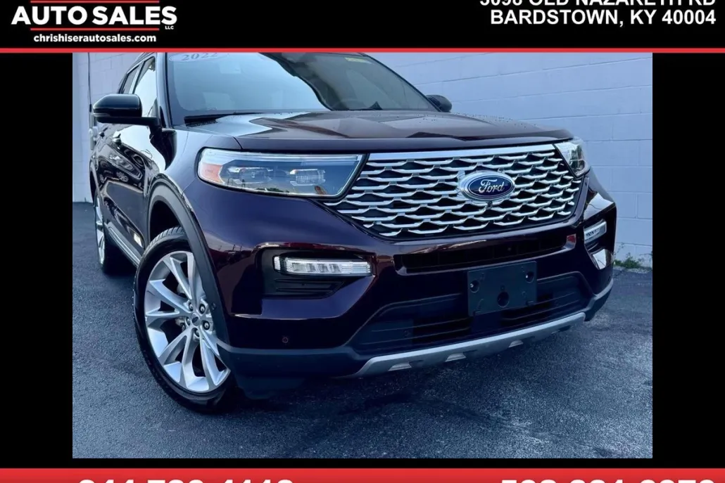 2022 Ford Explorer Platinum photo 1