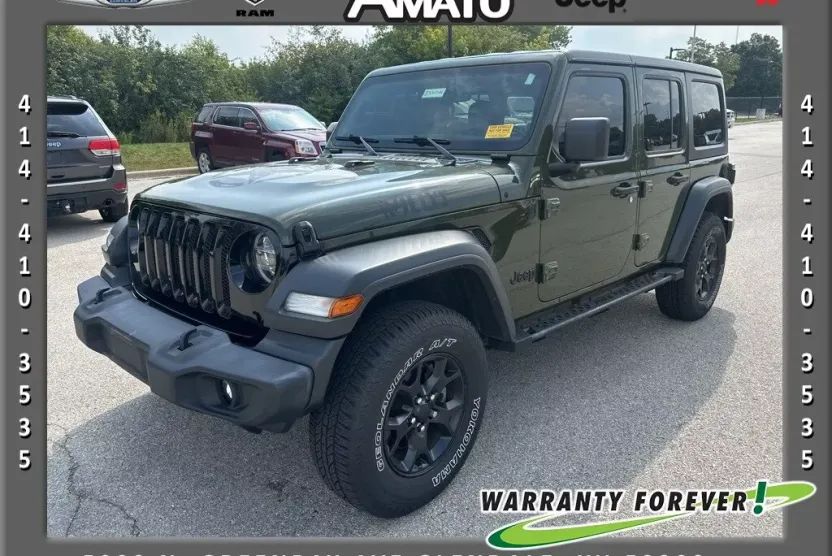 2020 Jeep Wrangler Unlimited Willys photo 1