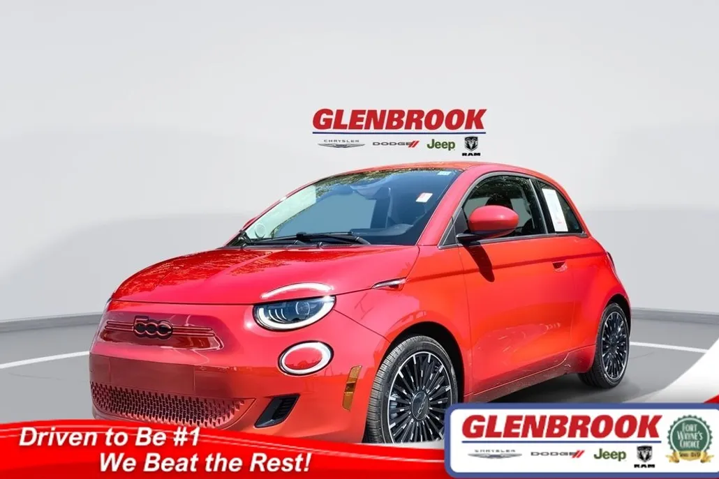 2024 Fiat 500e Red photo 1
